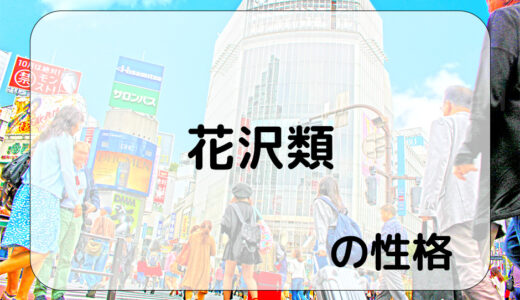 『花沢類』の性格とは？分かりやすく解説