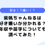 紫帆ちゃんねるは好き嫌いが分かれる？アンチや炎上、年収や苗字について調べてみた！