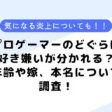 どぐらは好き嫌いが分かれる？年齢や嫁や本名、炎上について調査してみた！